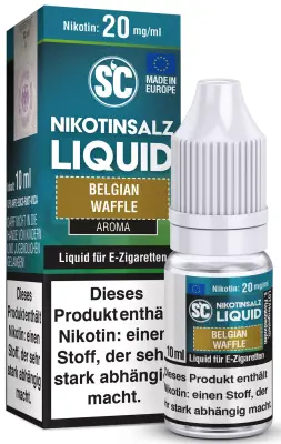SC - Belgian Waffle - Nikotinsalz Liquid