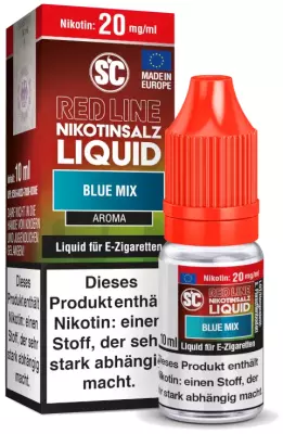 SC - Red Line - Blue Mix - Nikotinsalz Liquid 10ml