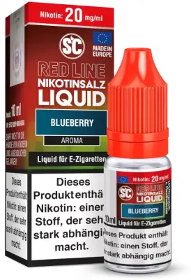 SC - Red Line - Blueberry - Nikotinsalz Liquid 10ml