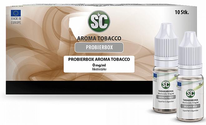 SC - Tobacco Probierbox E-Zigaretten Liquid