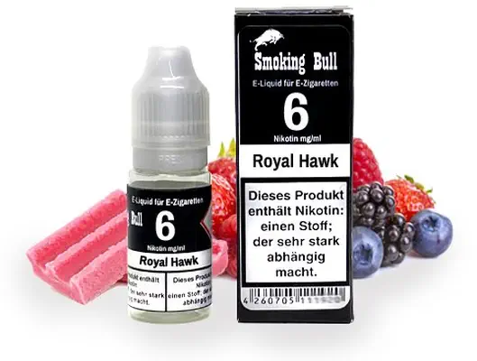 Smoking Bull - Royal Hawk E-Zigaretten Liquid 10ml
