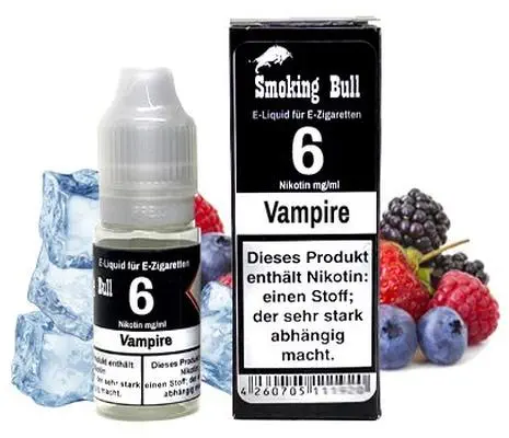 Smoking Bull - Vampire E-Zigaretten Liquid 10ml