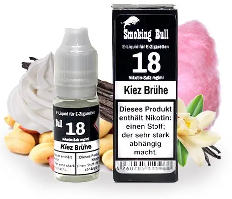 Smoking Bull - Kiez Brühe E-Zigaretten Liquid 10ml