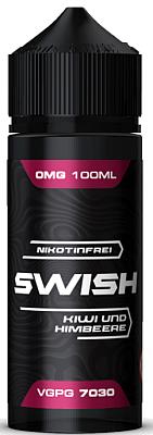 Swish E-Liquid - Kiwi und Himbeere 100ml - 0mg/ml
