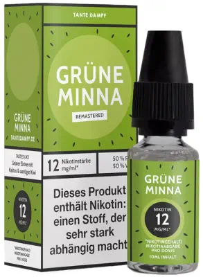 Tante Dampf - Grüne Minna Remastered E-Zigaretten Liquid 10ml