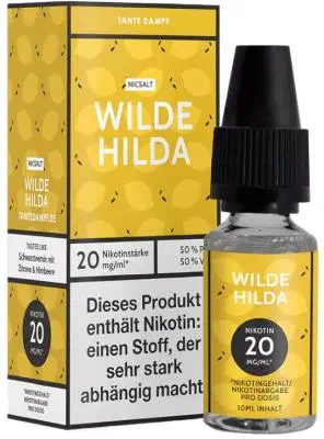 Tante Dampf - Wilde Hilda - Nikotinsalz Liquid 20mg