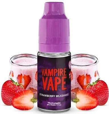 Vampire Vape - Strawberry Milchshake E-Zigaretten Liquid