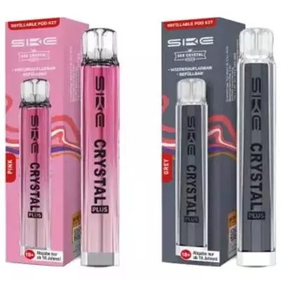 SKE Crystal Plus E-Zigarette alle Farben