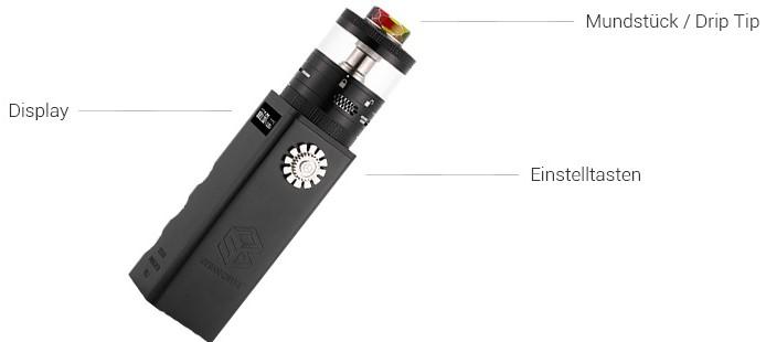 Steam Crave Titan E-Zigaretten Set im Detail