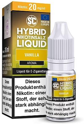 SC - Vanilla -  Hybrid Nikotinsalz Liquid