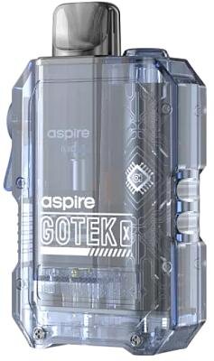 Aspire GoTek X E-Zigaretten Set transparent-blau