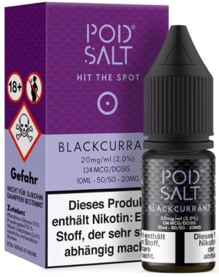 Pod Salt - Blackcurrant - Nikotinsalz Liquid  