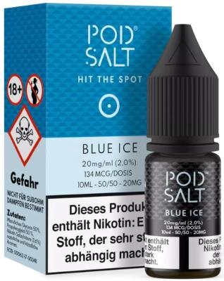 Pod Salt - Blue Ice - Nikotinsalz Liquid 20 mg/ml