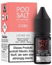 Pod Salt Core - Lychee Ice - Nikotinsalz Liquid 20 mg/ml