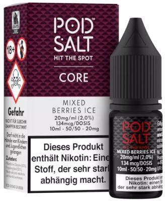 Pod Salt Core - Mixed Berries Ice - Nikotinsalz Liquid 20 mg/ml