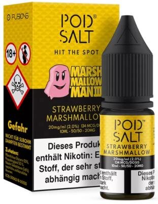 Pod Salt Fusion - Marshmallow Man 3 - Nikotinsalz Liquid 20 mg/ml