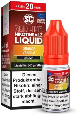 SC - Red Line - Orange Vanilla - Nikotinsalz Liquid