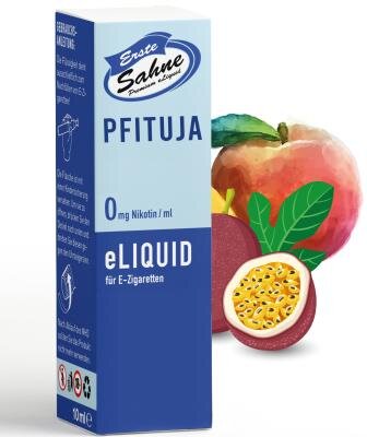 Erste Sahne - Pfituja - E-Zigaretten Liquid 0 mg/ml