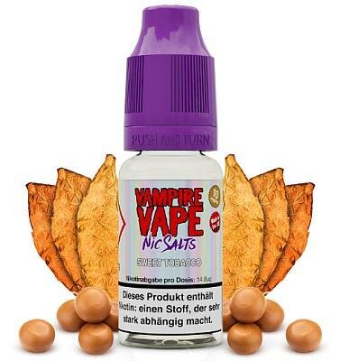 Vampire Vape - Sweet Tobacco - Nikotinsalz Liquid 