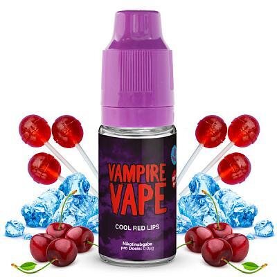 Vampire Vape - Cool Red Lips E-Zigaretten Liquid 12 mg/ml