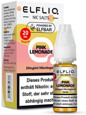 ELFLIQ - Pink Lemonade - Nikotinsalz Liquid 20 mg/ml