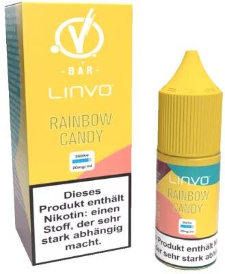Linvo - Rainbow Candy - Nikotinsalz Liquid