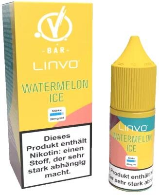 Linvo - Watermelon Ice - Nikotinsalz Liquid 20 mg/ml