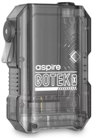 Aspire - GoTek X Akku 650 mAh Transparent Schwarz