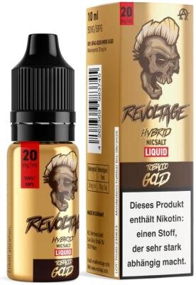 Revoltage - Tobacco Gold - Hybrid Nikotinsalz Liquid