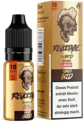 Revoltage - Tobacco Gold - Hybrid Nikotinsalz Liquid 10 mg/ml