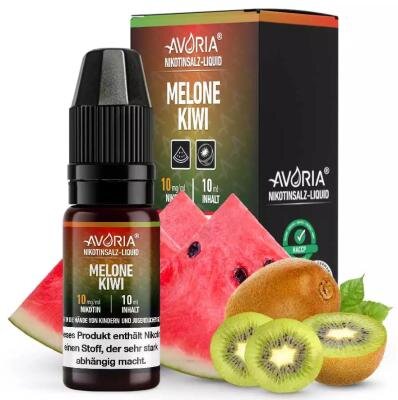 Avoria - Melone-Kiwi - Nikotinsalz Liquid 10 mg/ml